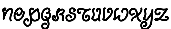 The Valensia Font UPPERCASE
