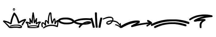 The Valiroz - Swash Font OTHER CHARS