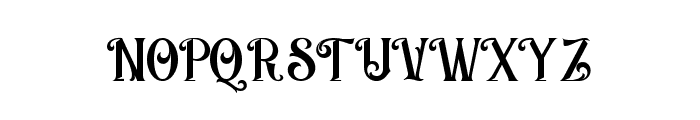The Victorian Elders Regular Font UPPERCASE