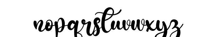 The Wedding  Guest Font LOWERCASE