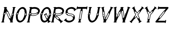 The Western Italic Font LOWERCASE
