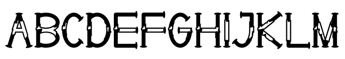 The Western Font UPPERCASE