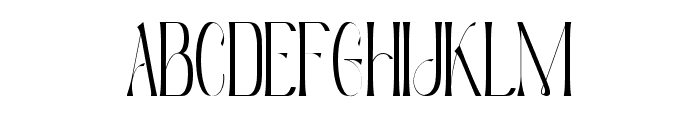 The Winchestera Regular Font UPPERCASE