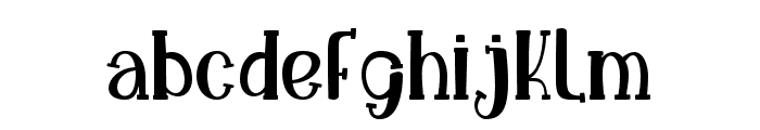 The Witchers Regular Font LOWERCASE