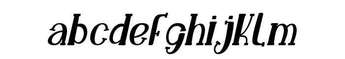 The Witchers italic Regular Font LOWERCASE