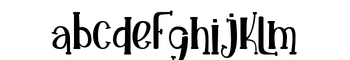 The Witchers long Regular Font LOWERCASE