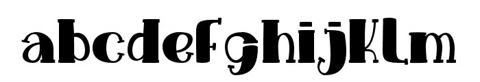 The Witchers midget Regular Font LOWERCASE