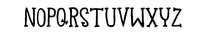 The Witches Font LOWERCASE