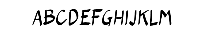 The Wolfflin Font LOWERCASE