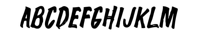 The Wolfman Font UPPERCASE