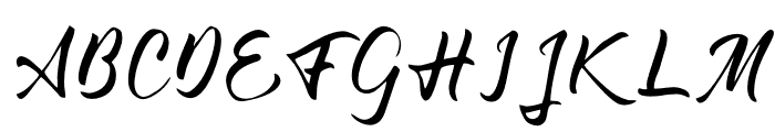 The Worthed Font UPPERCASE