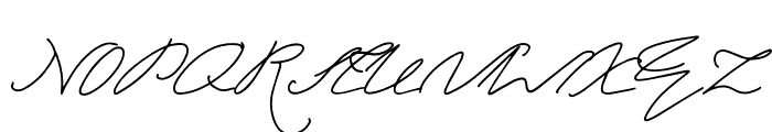 The Yellon Regular Font UPPERCASE
