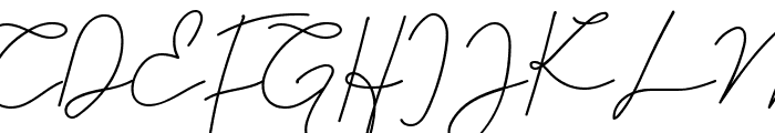 The Yoshi Font UPPERCASE