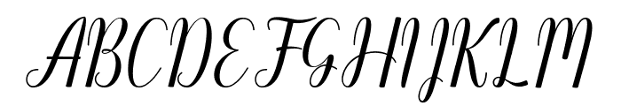 The fabulous Font UPPERCASE