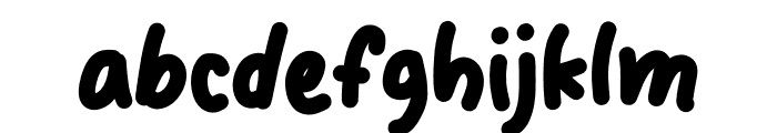 The toy Regular Font LOWERCASE