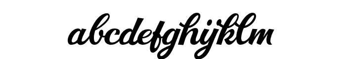 TheAlepo-Regular Font LOWERCASE