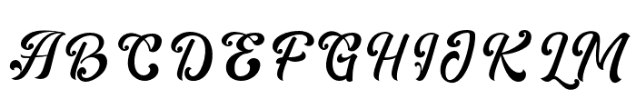 TheAmberton-Regular Font UPPERCASE