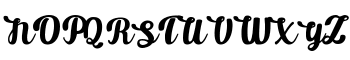 TheBeatle-Regular Font UPPERCASE