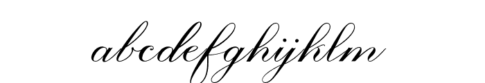 TheBeautyBlink Font LOWERCASE