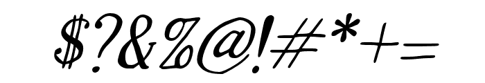 TheBenevolentsmallcaps-Italic Font OTHER CHARS