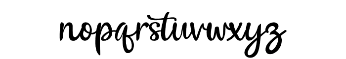 TheBillow Font LOWERCASE