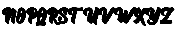 TheBleachers-Extrude Font UPPERCASE
