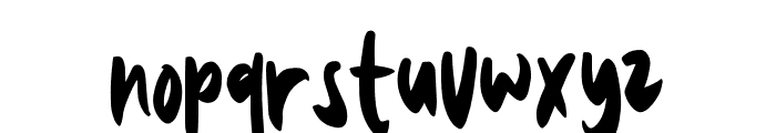TheBovalo Font LOWERCASE