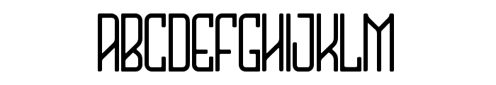 TheBridgesThin-Thin Font UPPERCASE