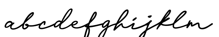 TheBrightRoad Font LOWERCASE