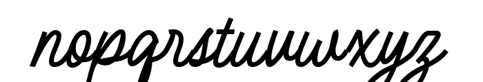 TheBristersScript-Script Font LOWERCASE