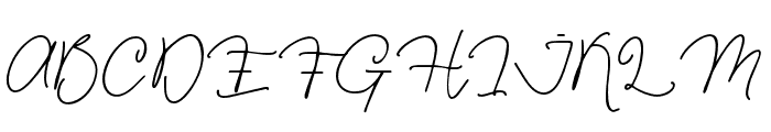 TheBronych-Regular Font UPPERCASE