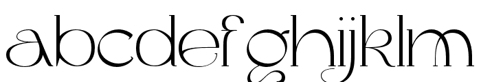 TheCalonue Font LOWERCASE