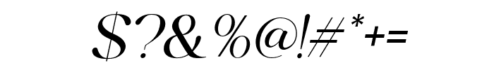 TheCartel-Italic Font OTHER CHARS