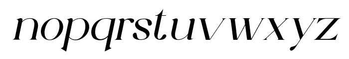 TheCartel-Italic Font LOWERCASE