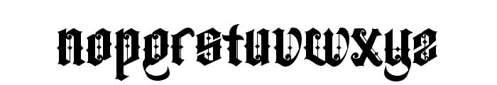 TheCenturion Font LOWERCASE