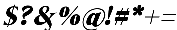 TheChaffy-Italic Font OTHER CHARS