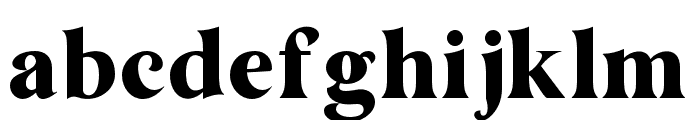 TheChaffy-Regular Font LOWERCASE