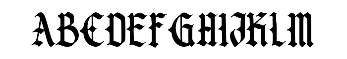 TheCrookus-Regular Font UPPERCASE