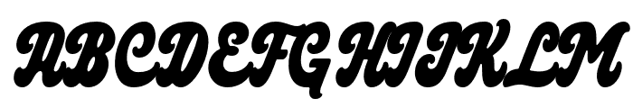 TheCrusthed-Regular Font UPPERCASE