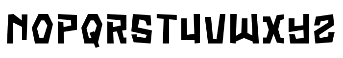 TheDistriction Font UPPERCASE