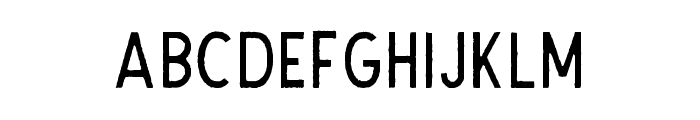 TheDodgerEdge Font LOWERCASE