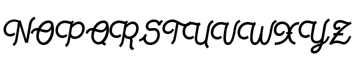 TheDorrington-One Font UPPERCASE