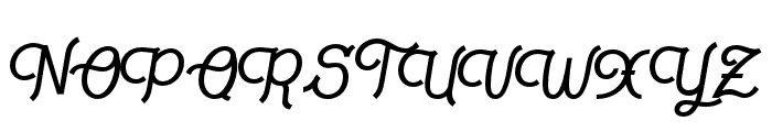 TheDorrington-Two Font UPPERCASE
