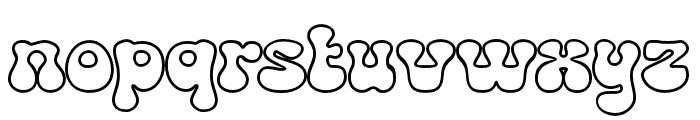 TheDuckOutline Font LOWERCASE