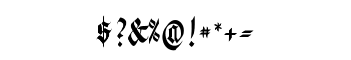 TheEldians-Regular Font OTHER CHARS