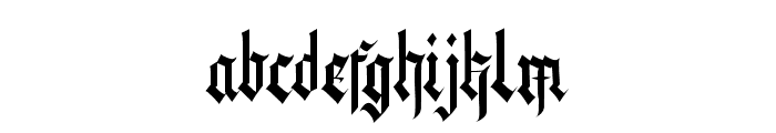 TheEldians-Regular Font LOWERCASE