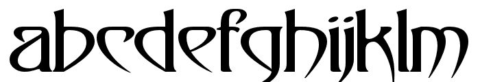 TheElmaru Font LOWERCASE