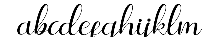 TheEyeCatcher Font LOWERCASE