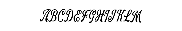 TheGarland-Script Font UPPERCASE
