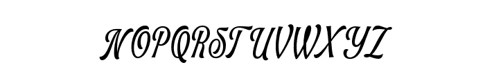TheGarland-Script Font UPPERCASE